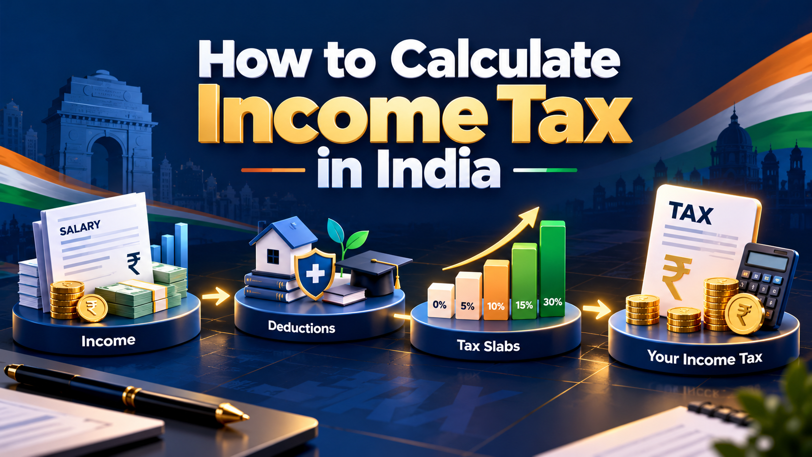 How to Calculate Income Tax in India