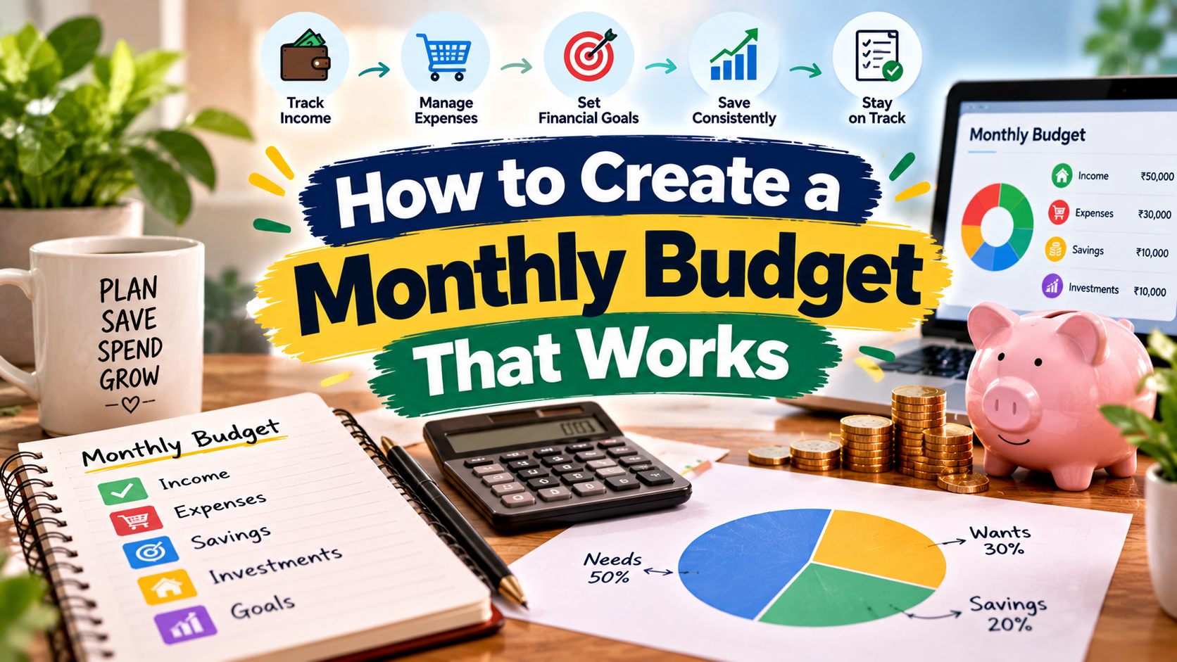 How to Create a Monthly Budget That Works