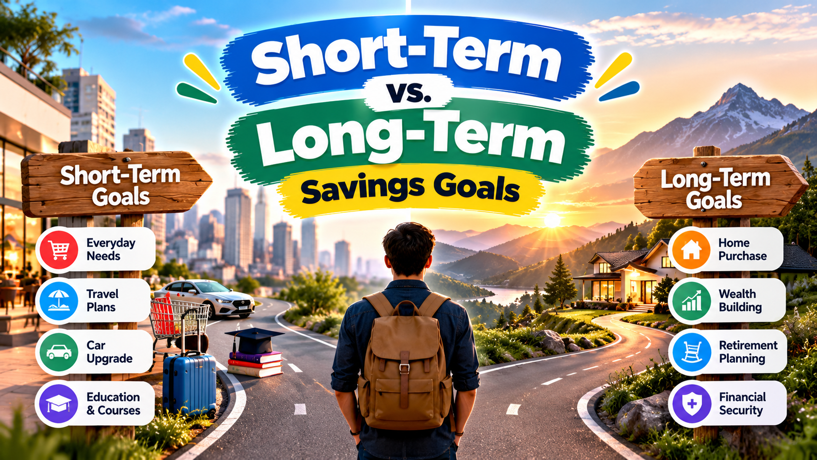 Short-Term vs. Long-Term Savings Goals
