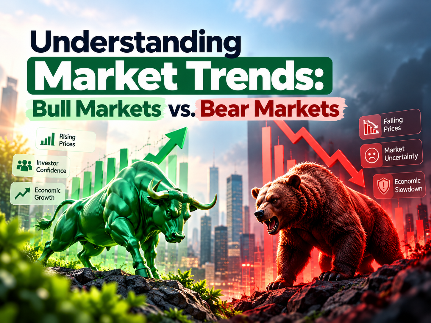 Understanding Market Trends: Bull Markets vs. Bear Markets